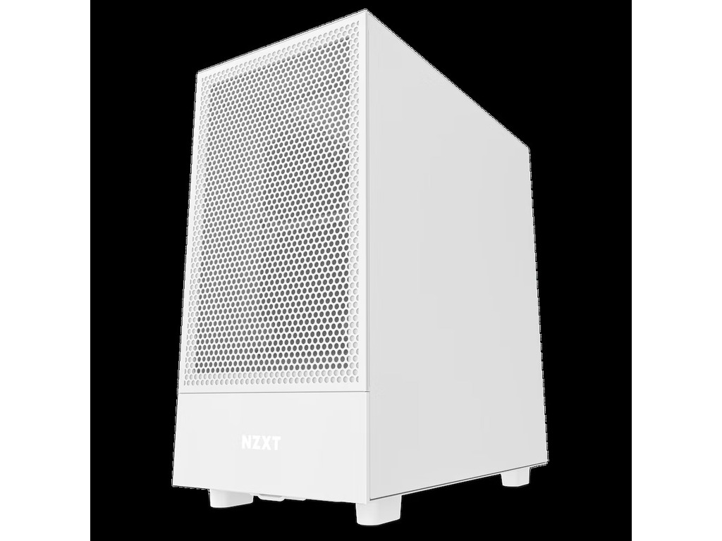 NZXT CASE H5 FLOW WHITE RGB mini-ITX, Micro-ATX, ATX, Mid-tower, 4x fan_0