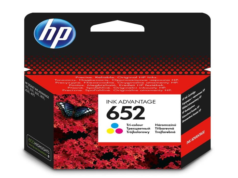 HP Tinta F6V24AE Color 652_1