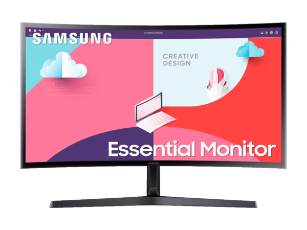 Zakrivljeni Samsung monitorLS27C366EAUXEN, 27", FHD, 4ms60Hz,VGA, HDMI, DP, Audio Jack,VESA_0
