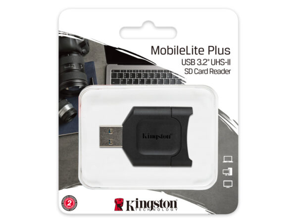 Kingston MobilePlus SD ReaderCitac SD kartica; UHS-II SD;UHS-I SD; USB 3.2 Gen1_0