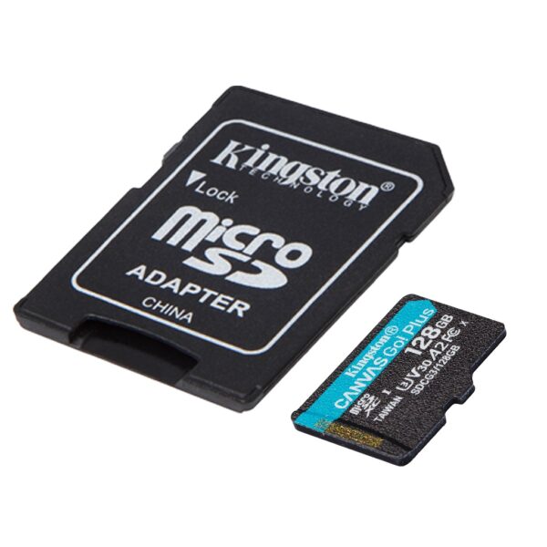 Kingston microSD 128GBCanvasGoPlusr/w:170MB/s/90MB/s,with adapter_0