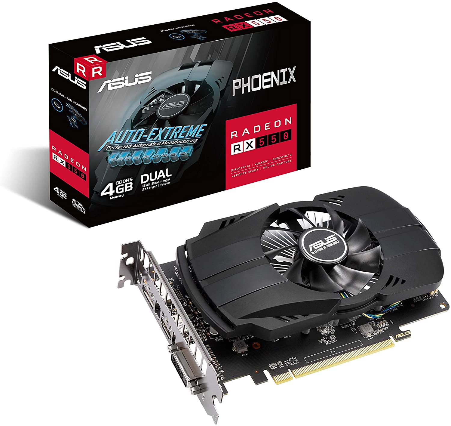 ASUS AMD Radeon RX 550 4GB 128bit_1