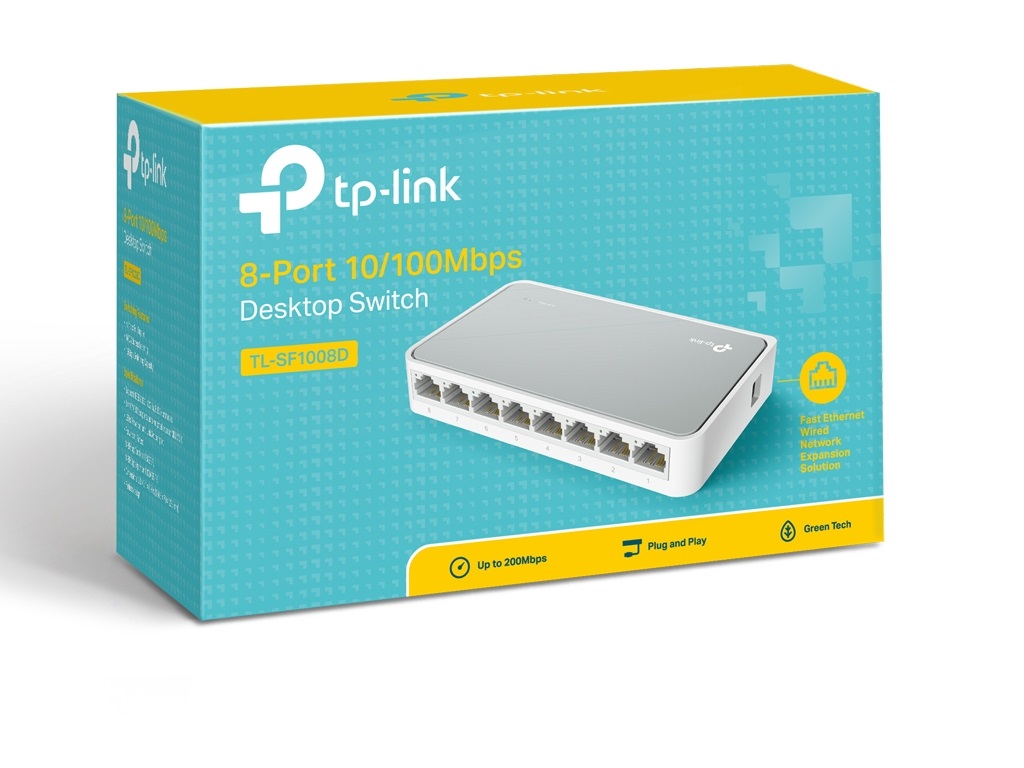 TP-Link TL-SF1008D switch 8x10/100_1