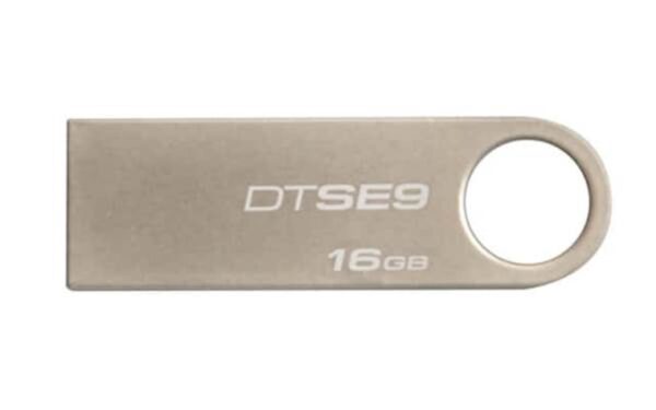 USB Kingston 16GB DTSE9 2.0, metalni, bez poklopca_0
