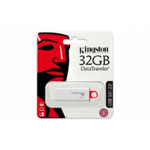 USB Kingston 32GB DTIG4 3.0, bijelo-crvena, s poklopcem_0