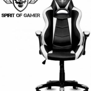 Gaming stolica Spirit of gamer RACING crno-bijela_0