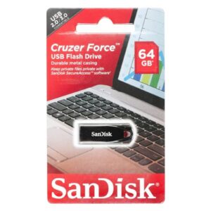 USB SanDisk 64GB CRUZER FORCE 2.0, sivo-crvena_0