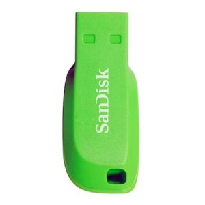 USB SanDisk 32GB CRUZER BLADE zeleni 2.0, zelena, bez poklopca_0
