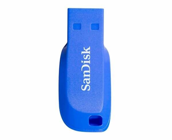 USB SanDisk 64GB CRUZER BLADE plavi 2.0, plava, bez poklopca_0