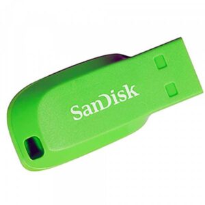 USB SanDisk 64GB CRUZER BLADE zeleni 2.0, zelena, bez poklopca_0
