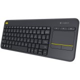 LOGITECH K400 Plus Wireless Touch Keyboard - BLACK_0
