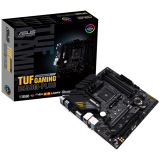 ASUS TUF GAMING B550M-PLUS AM4 mATX gaming MB - AMD B550 4xDIMM DDR4 2xM.2 4xSATA PCIe 4.0 2.5Gb Ethernet 1xDisplayPort 1xHDMI with Aura Sync RGB lighting support_0