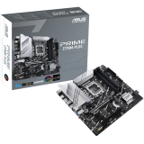 ASUS PRIME Z790M-PLUS LGA1700 mATX MB - Intel Z790 4xDIMM DDR5 3xM.2 4xSATA PCIe 5.0 1Gb Ethernet 1xDisplayPort 1xHDMI with Aura Sync support_0