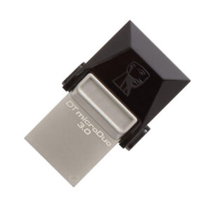 USB Kingston 64GB DTDUO3 3.0, srebro, metal, mikro format_0