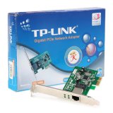 NIC TP-Link TG-3468, 32-bit Gigabit PCIe Network Adapter, Realtek RTL8168B, 10/100/1000Mbps RJ45 port, Auto MDI/MDIX_0