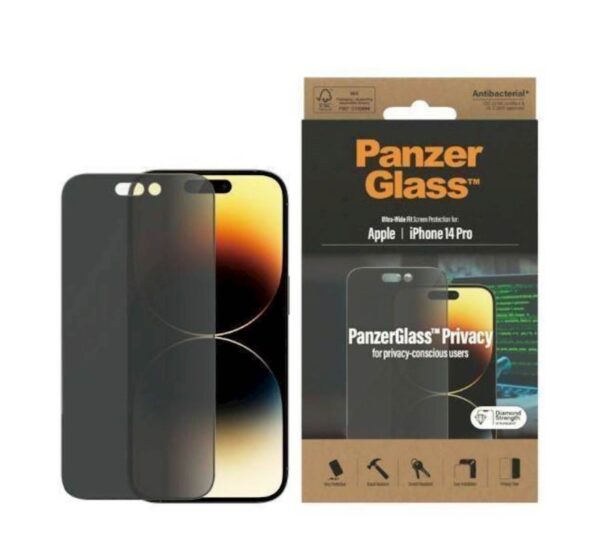 Za�titno staklo PanzerGlass iPhone 14 Pro Privacy_0