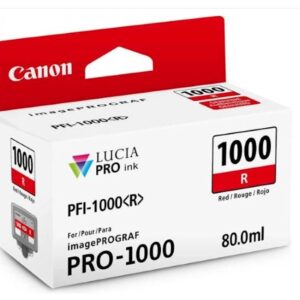 Tinta CANON PFI-1000 RED_0