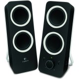 LOGITECH Z200 Stereo Speakers - MIDNIGHT BLACK - 3.5 MM_0