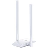 300Mbps high gain wireless N USB adapter, two 5dBi high gain antennas, flexible design with USB cable, support Windows 10/8.1/8/7/XP(32/64 bit)_0