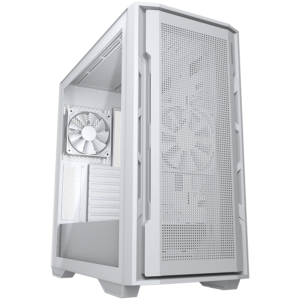 COUGAR | Uniface White| PC Case | Mid Tower / Mesh Front Panel / 2 x ARGB Fans / TG Left Panel_0