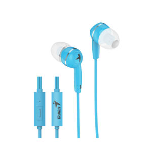 Genius slušalice HS-M320 plave 3.5mm, 1.1m, 88 dB, in-ear,20 Hz - 20 K Hz, mikrofon_0
