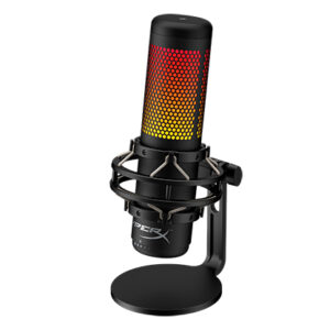 HyperX QuadCastUSB Microphone Red Lighting_0