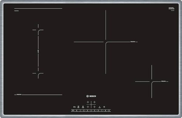 BOSCH indukcijska ploča, 80cm, Serie 6| INOX okvir_0