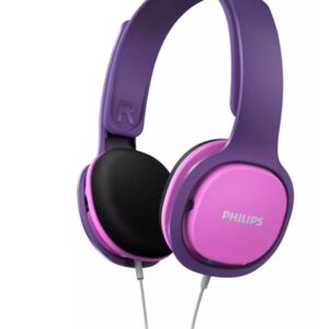 Philips SHK2000PK dječje sl žične slušalice, boja pink sa ograničenjem glasnoće do 85dB_0
