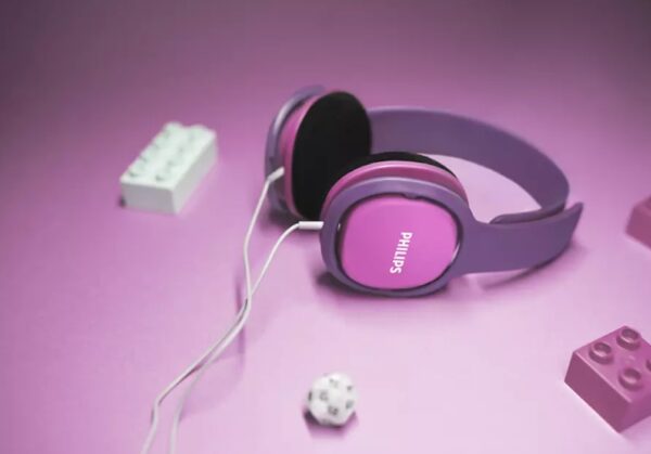 Philips SHK2000PK dječje sl žične slušalice, boja pink sa ograničenjem glasnoće do 85dB_1