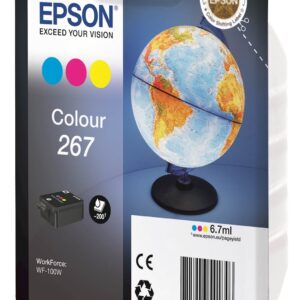 Tinta EPSON 267 WF-100W color_0