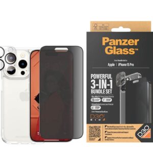 Bundle PanzerGlass iPhone 15Pro Privacy_0