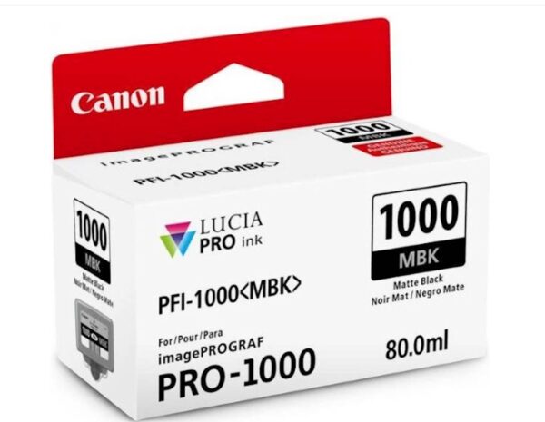 Tinta CANON PFI-1000 MATTE BLACK_0