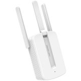 Mercusys 300Mbps Wi-Fi Range Extender, 3 fixed external antennas with MIMO, WPS button_0