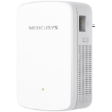 Mercusys ME20 AC750 Wi-Fi Range Extender 300 Mbps at 2.4 GHz + 433 Mbps at 5 GHz, 1 x 10/100 RJ45, 2 × Internal Antennas, Wall Plugged, WPS/Reset Button, Signal Indicator, Range Extender/Access Point mode, Adaptive Path Selection, Access Control_0