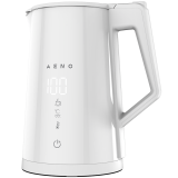 AENO Electric Kettle EK8S Smart: 1850-2200W, 1.7L, Strix, Double-walls, Temperature Control, Keep warm Function, Control via Wi-Fi, LED-display, Non-heating body, Auto Power Off, Dry tank Protection_0