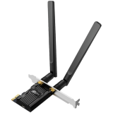 TP-Link Archer TX20E AX1800 Dual Band Wi-Fi 6 Bluetooth 5.2 PCI Express Adapter, 1201 Mbps at 5 GHz + 574 Mbps at 2.4 GHz, 2× High Gain External Antennas, MU-MIMO, OFDMA, WPA3, Bluetooth 5.2_0