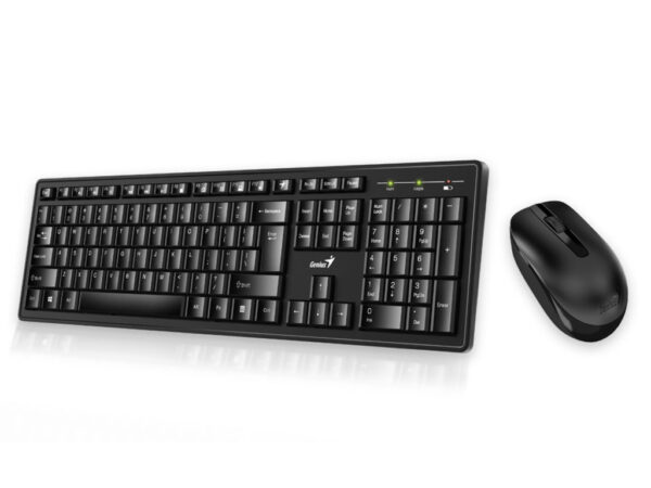 Genius KM-8200 tastatura+miš wireless set, dual-color, crno-siva boja,_1