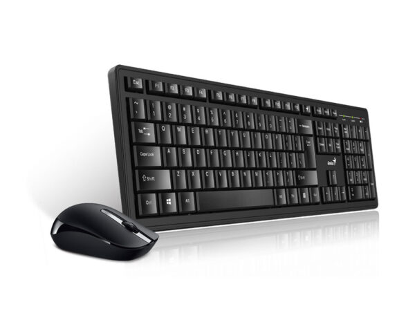 Genius KM-8200 tastatura+miš wireless set, dual-color, crno-siva boja,_2