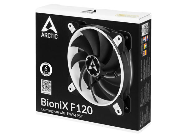 Arctic BioniX F120 PWM PST fan120mm, with cable splitterblack-white_0