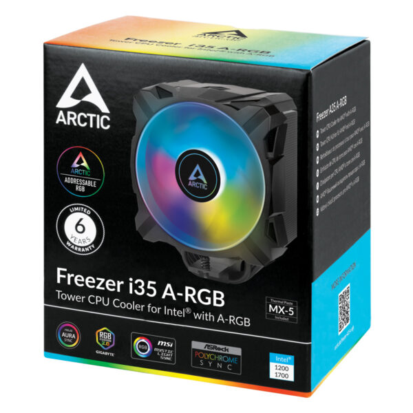Arctic Freezer i35 ARGBTower CPU Cooler for Intel with A-RGB_2