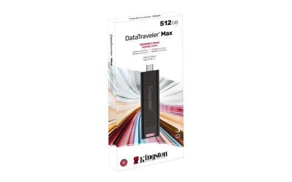 Kingston FD 512GB USB-C DataTraveler MAX R/W:1000/900MBs_0
