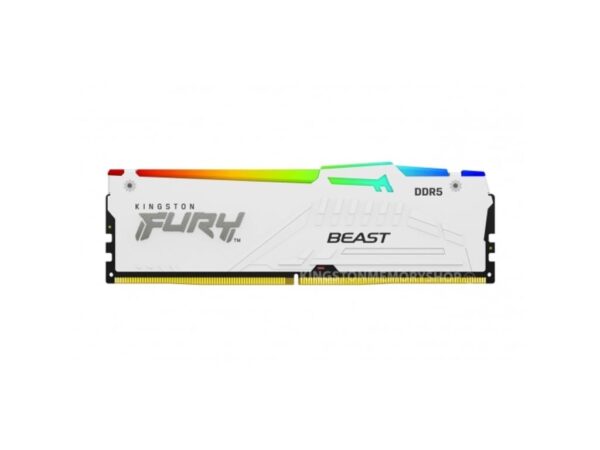 Kingston 32GB 6000MHz DDR5 W.White RGB, CL36, 288-pin,EXPO certified_0