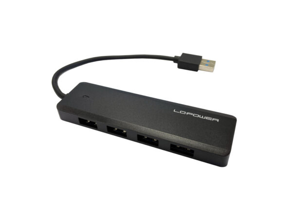 LC-Power USB Hub, 4x USB port USB 3.0, Plug n Play, A port_0