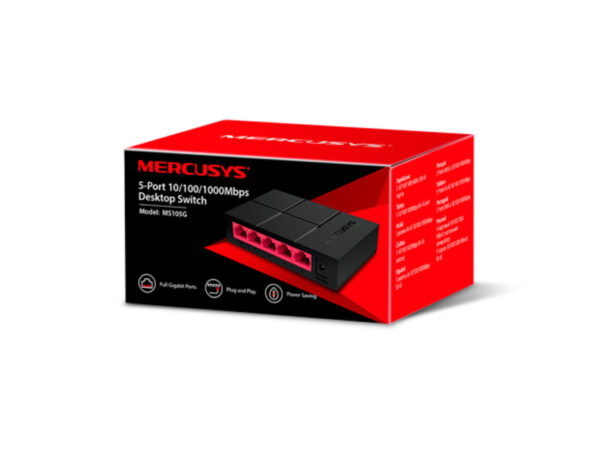 Mercusys MS105G 5-Port10/100/1000 Mbps_3