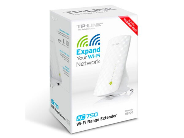 TP-Link AC750 Wi-Fi Range Extender/Access Point,1x10/100 Mbps Ethernet Port (RJ45)_1