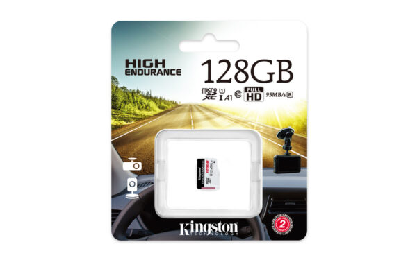 Kingston microSD 128GBHigh Endurance microSD,95MB/s,45MB/s_1