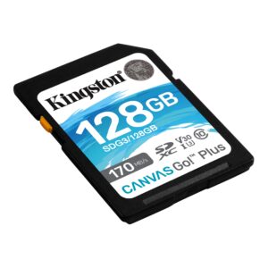 Kingston SD 128GB CanvasGoPlusSDXC;r/w:170/90MB/s_0