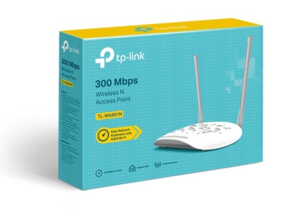 TP-Link TL-WA801N 300MbpsWireless N Access Point, idealfor smooth HD video, voice streaming_0
