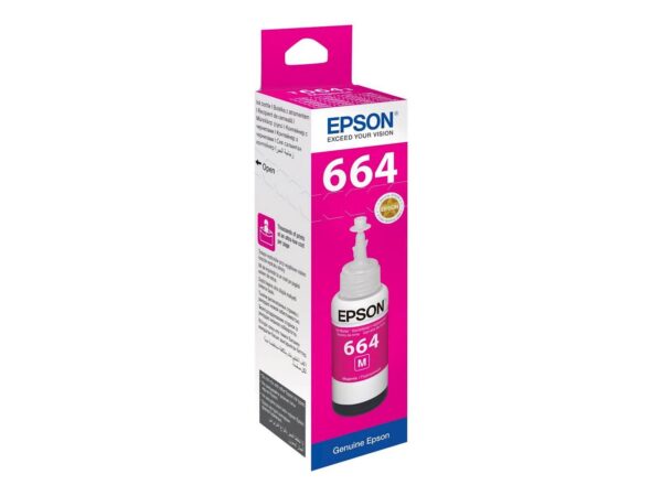 Tinta EPSON EcoTank ITS T6643 Magenta 70ml_0