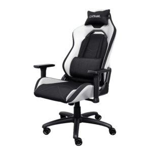 Trust GXT 714W gaming stolica RUYA, bijela, udobna, podesiv ergonomska, eko materijal_0